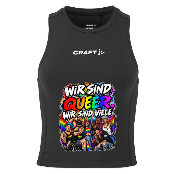 CRAFT Rush 2.0 Frauen Crop Singlet