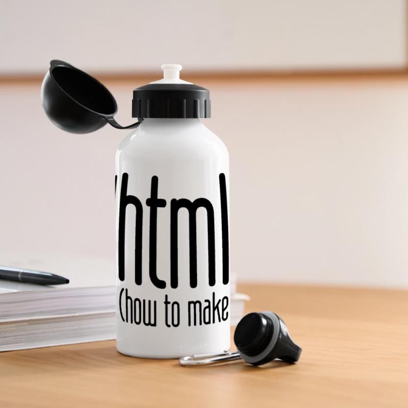 je sais html Gourde panoramique avec couvercle 500 ml
