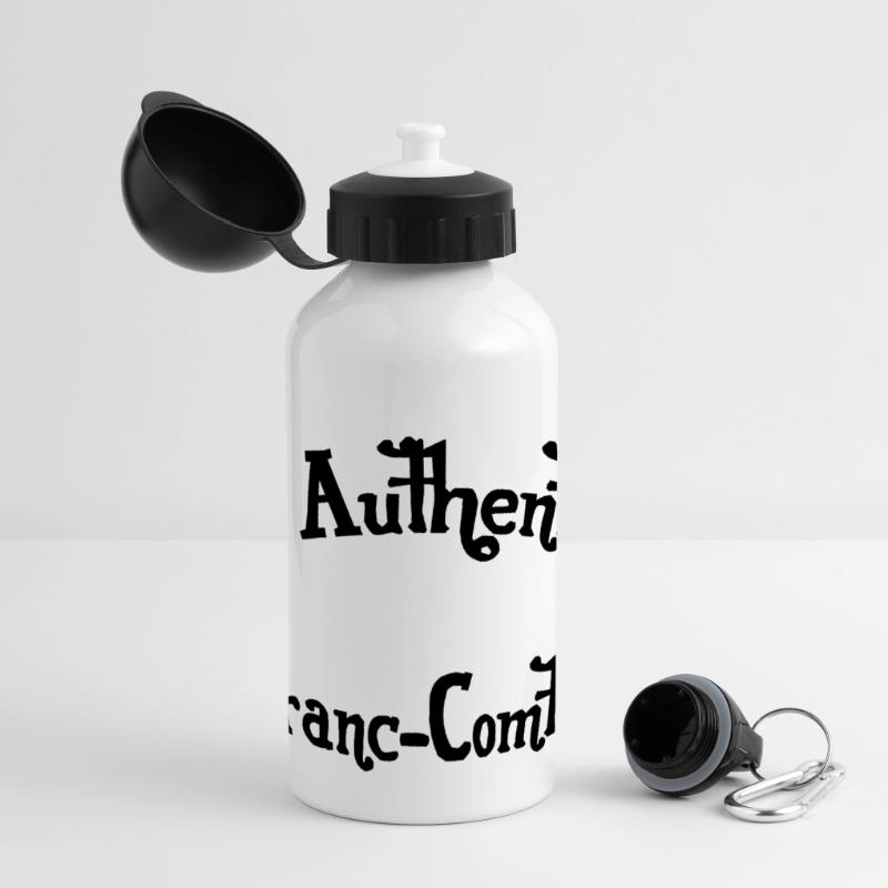 Franche-comté / Franc-Comtois / Franc-Comtoise Gourde panoramique avec couvercle 500 ml
