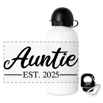 TANTE 2025 - Gourde panoramique avec couvercle 500 ml - blanc - Devant