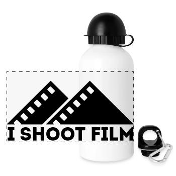 I SHOOT FILM FILM STRIP - T-Shirt for - Panoramic Thermal Bottle with Lid 500 ml - white - Front