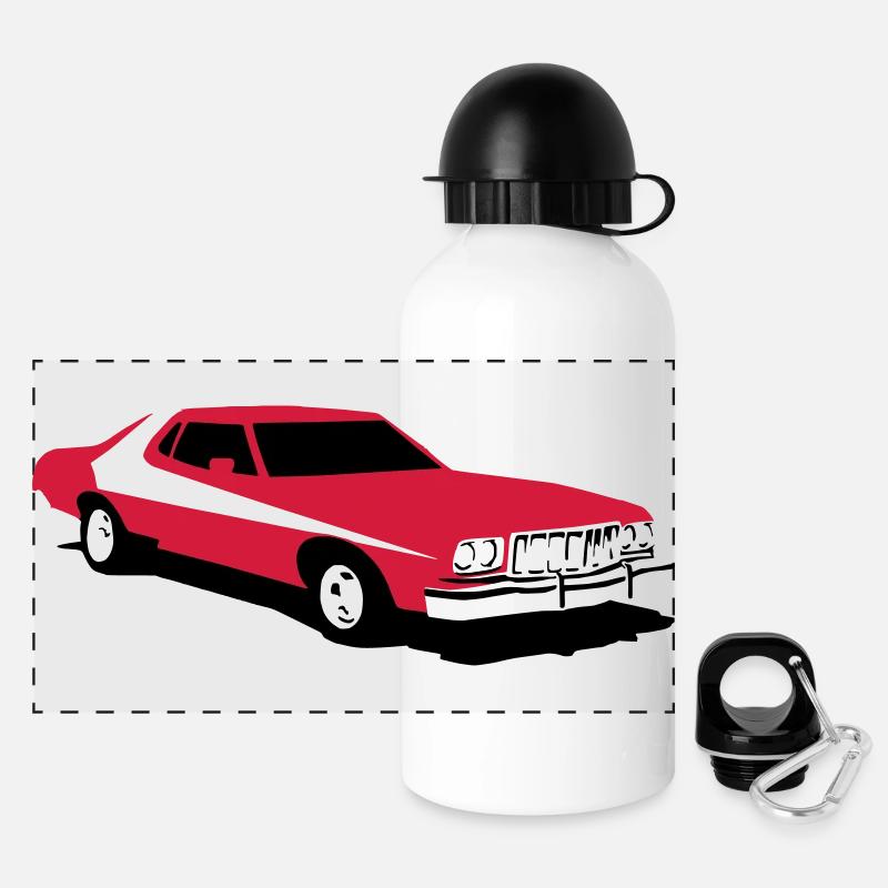 SH_Gran_Torino 2 Colors - Panoramic Thermal Bottle with Lid 500 ml - white