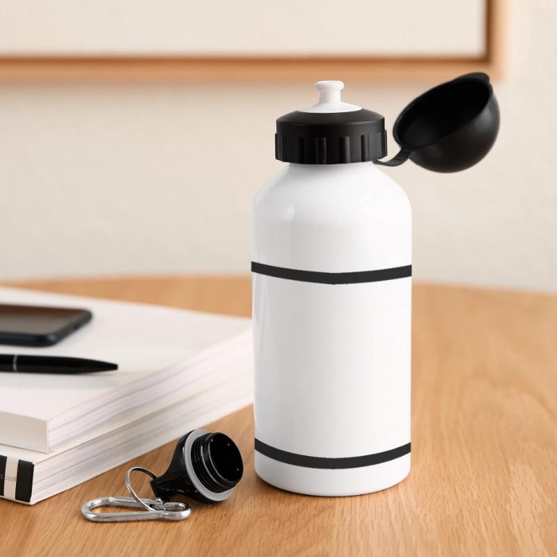 Rectangle - Rechteck - Form - Customize it ! Panoramic Thermal Bottle with Lid 500 ml