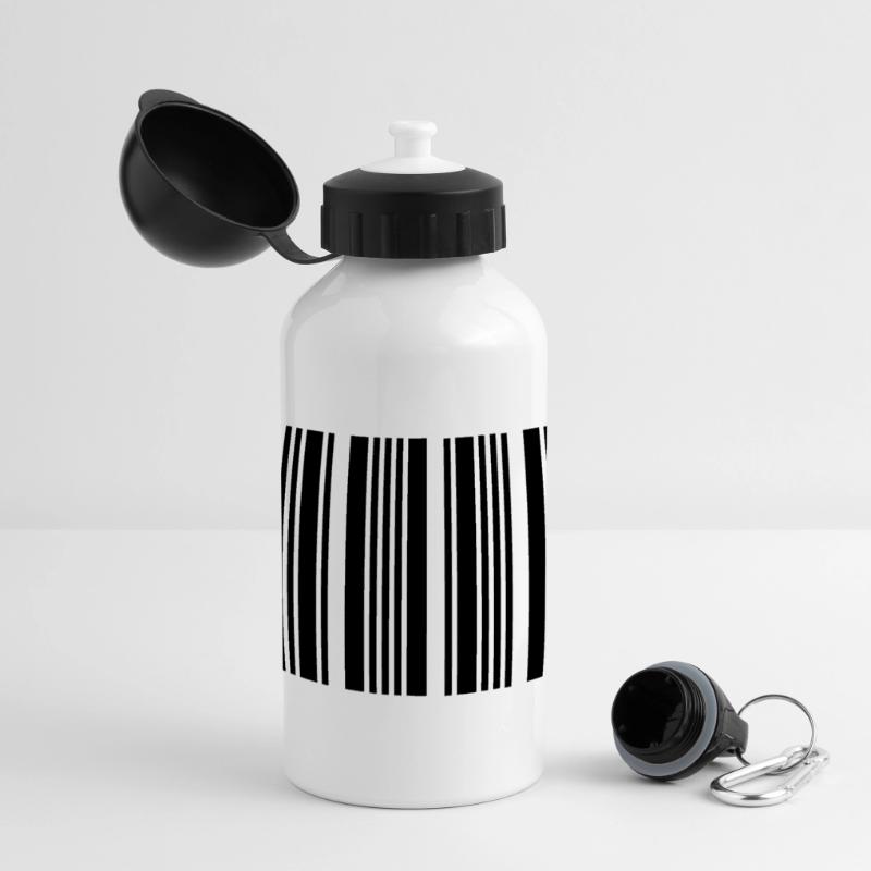 Barcode II Gourde panoramique avec couvercle 500 ml