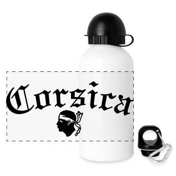 Corsica Style - Gourde panoramique avec couvercle 500 ml - blanc - Devant