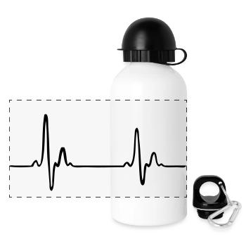 ekg profession - Panoramic Thermal Bottle with Lid 500 ml - white - Front