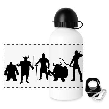 fantasie - Panoramic Thermal Bottle with Lid 500 ml - white - Front