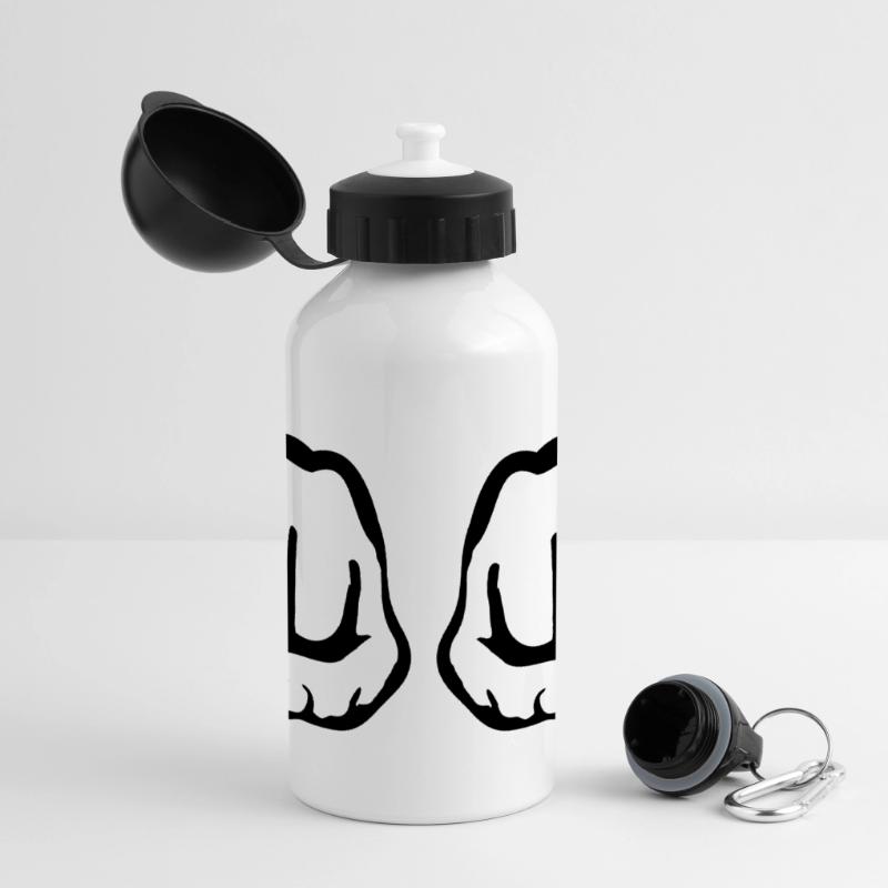 fauste_qa1 Panorama Trinkflasche mit Deckel 500 ml