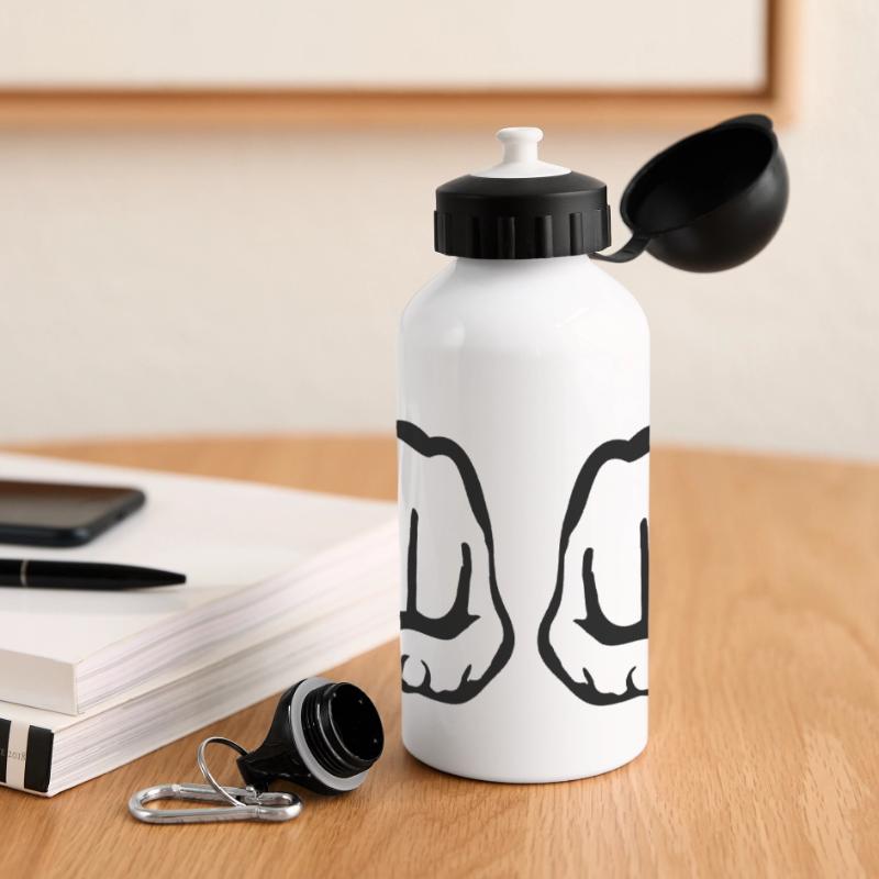 fauste_qa1 Panorama Trinkflasche mit Deckel 500 ml