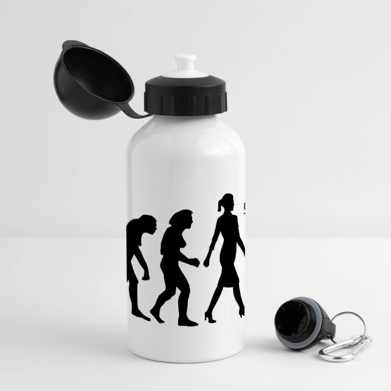 evolution_kellnerin_122013_a_2c Panorama Trinkflasche mit Deckel 500 ml