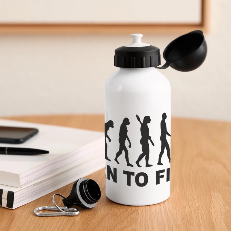 Evolution Karate Panorama Trinkflasche mit Deckel 500 ml