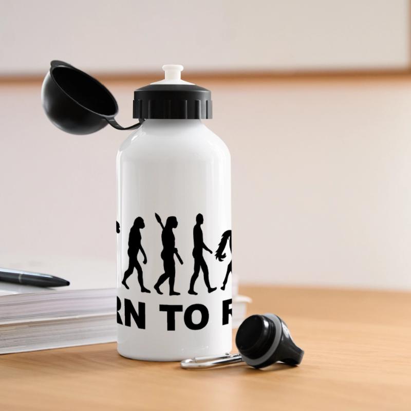 Evolution Reiten Panorama Trinkflasche mit Deckel 500 ml