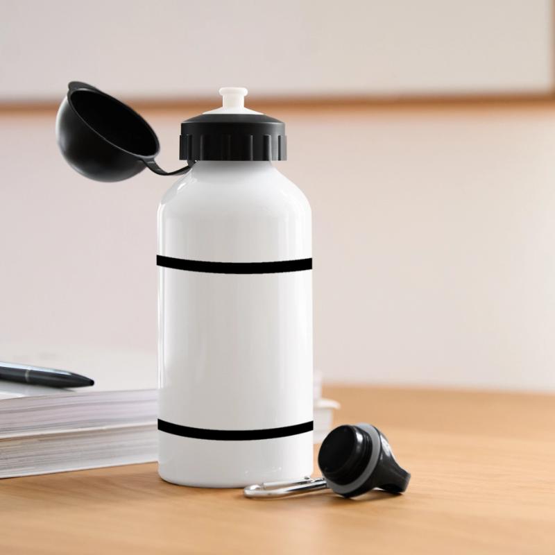 Rectangle - Rechteck - Form - Customize it ! Panoramic Thermal Bottle with Lid 500 ml