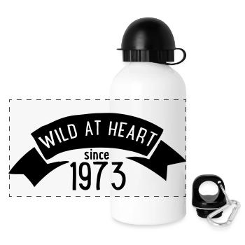 1973 - Panoramic Thermal Bottle with Lid 500 ml - white - Front