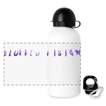 blurred vision - Panoramic Thermal Bottle with Lid 500 ml - white - Front