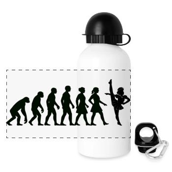 EVOLUTION SOLO MARICHEN solomariechen gardetanz - Panoramic Thermal Bottle with Lid 500 ml - white - Front