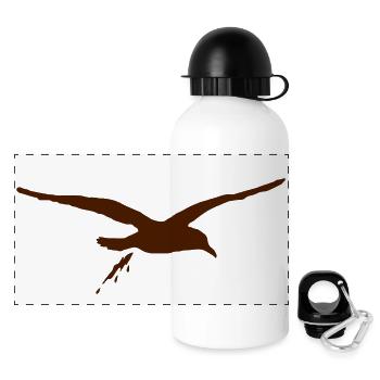 moewenschiss - Panoramic Thermal Bottle with Lid 500 ml - white - Front