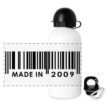 Birthday 2009 - Panoramic Thermal Bottle with Lid 500 ml - white - Front