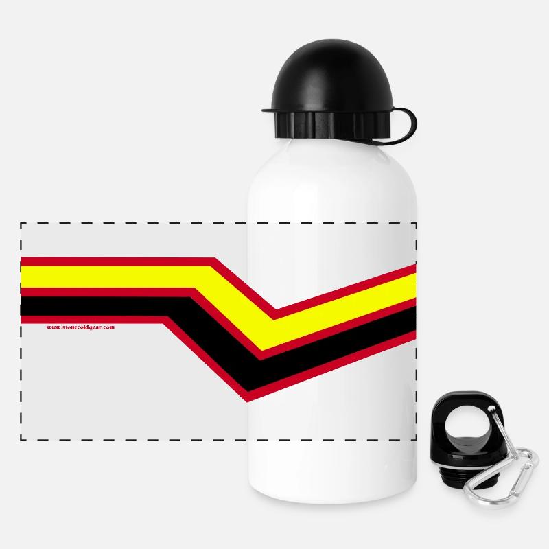 Latex Fétiche - Gourde panoramique avec couvercle 500 ml - blanc