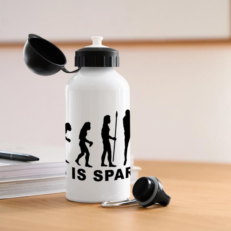 evolution_soccer2 Panorama Trinkflasche mit Deckel 500 ml
