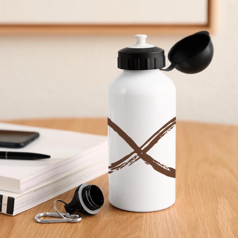 Lemniscate, Symbol Infinity, Mathematics, Loop Gourde panoramique avec couvercle 500 ml