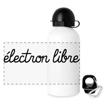 Electron Libre - Gourde panoramique avec couvercle 500 ml - blanc - Devant