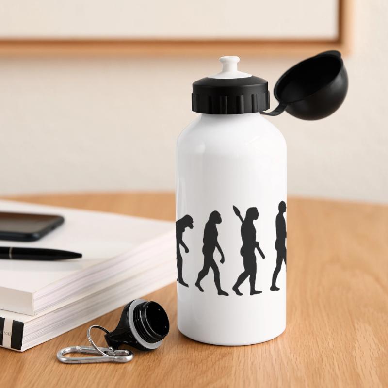 Evolution Badminton Panorama Trinkflasche mit Deckel 500 ml