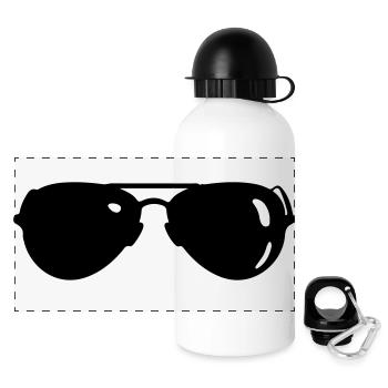 sunglasses - Panoramic Thermal Bottle with Lid 500 ml - white - Front
