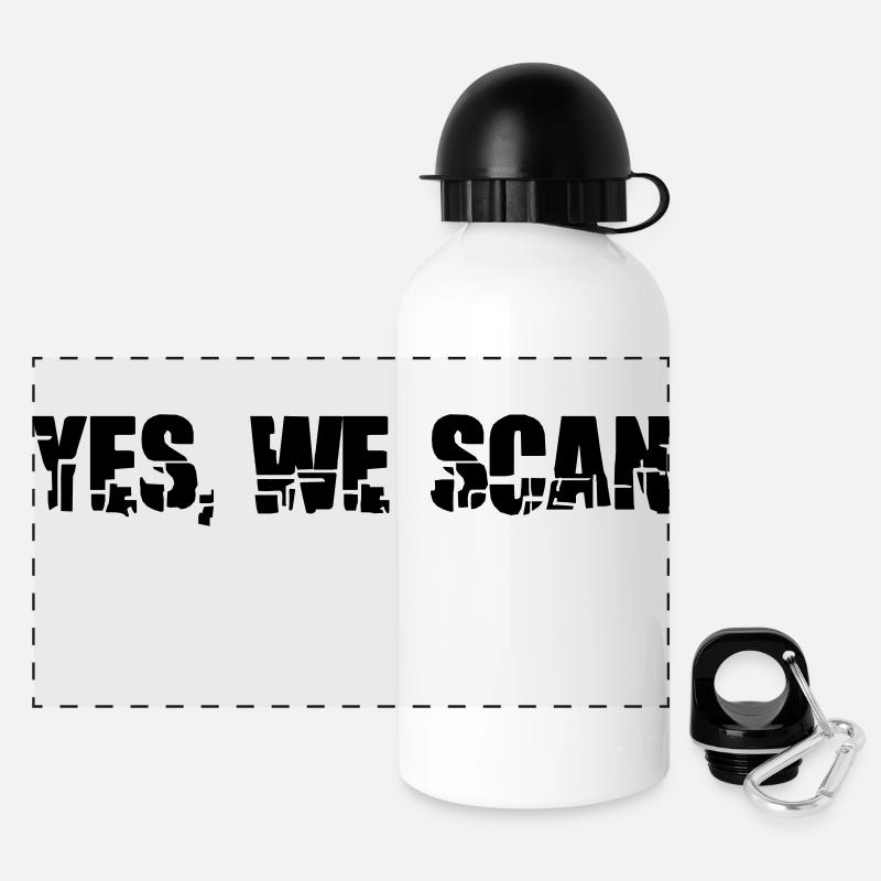 yes we scan - Panoramic Thermal Bottle with Lid 500 ml - white