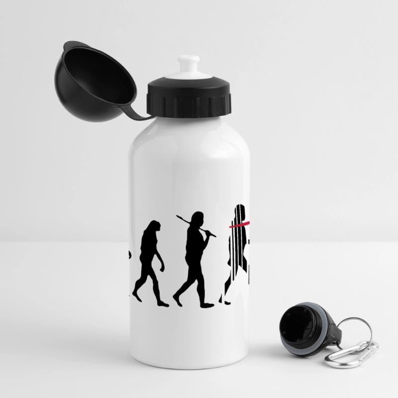 evolution nsa Panorama Trinkflasche mit Deckel 500 ml