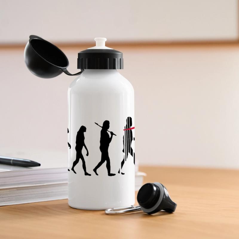 evolution nsa Panorama Trinkflasche mit Deckel 500 ml