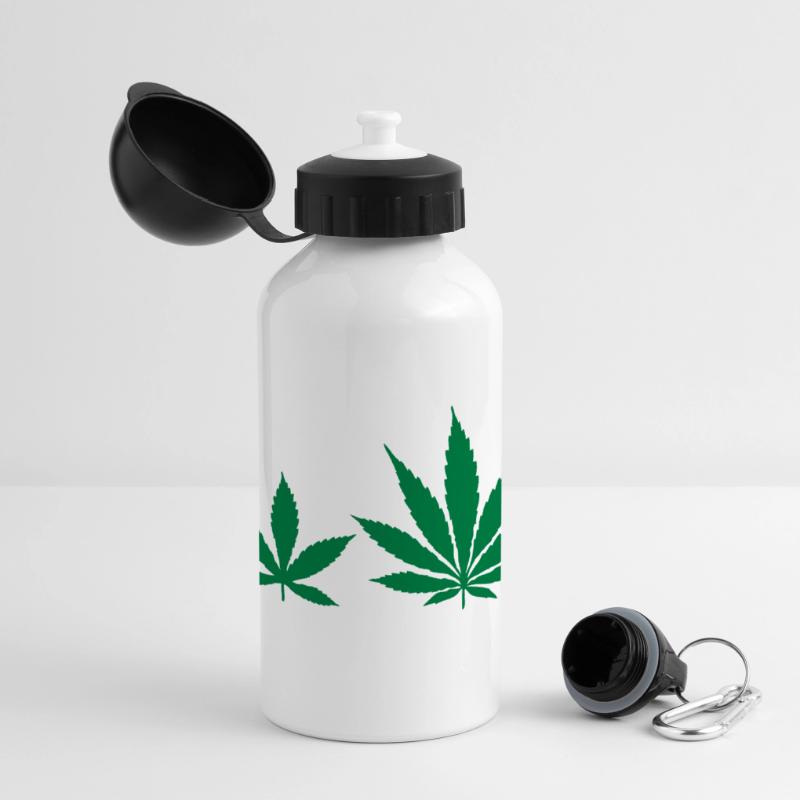 Cannabis development Borraccia termica panoramica con tappo 500 ml