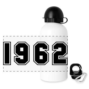 1962 - Panoramic Thermal Bottle with Lid 500 ml - white - Front