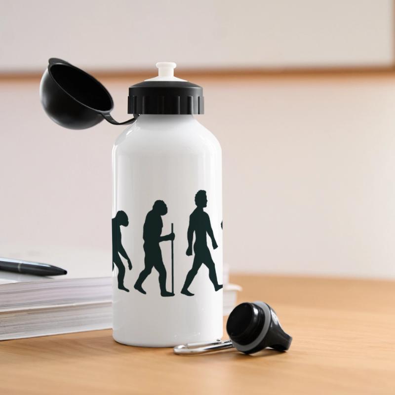 karate evolution Panorama Trinkflasche mit Deckel 500 ml