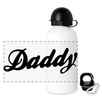 daddy - Panoramic Thermal Bottle with Lid 500 ml - white - Front