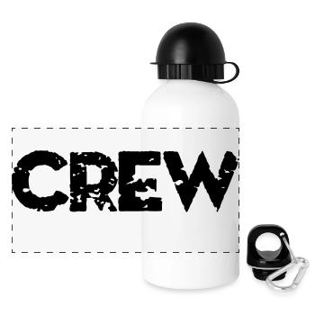 Crew - Gourde panoramique avec couvercle 500 ml - blanc - Devant
