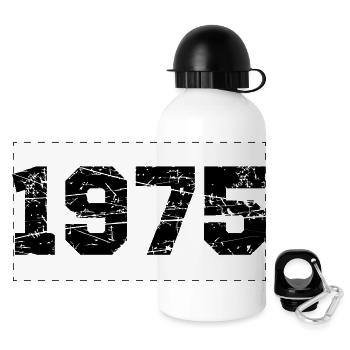 1975 - Panoramic Thermal Bottle with Lid 500 ml - white - Front