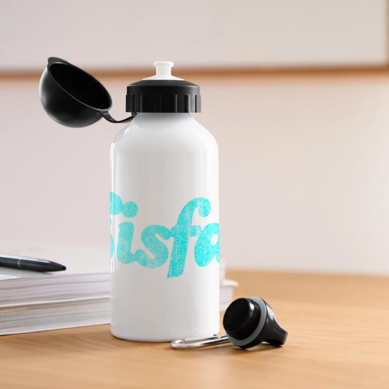 Eisfan cool Statement Eiscreme Eis Eiskrem Fan Panorama Trinkflasche mit Deckel 500 ml