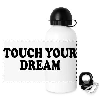 touch your dream - Panoramic Thermal Bottle with Lid 500 ml - white - Front