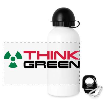 Radioactive__V005 - Panoramic Thermal Bottle with Lid 500 ml - white - Front