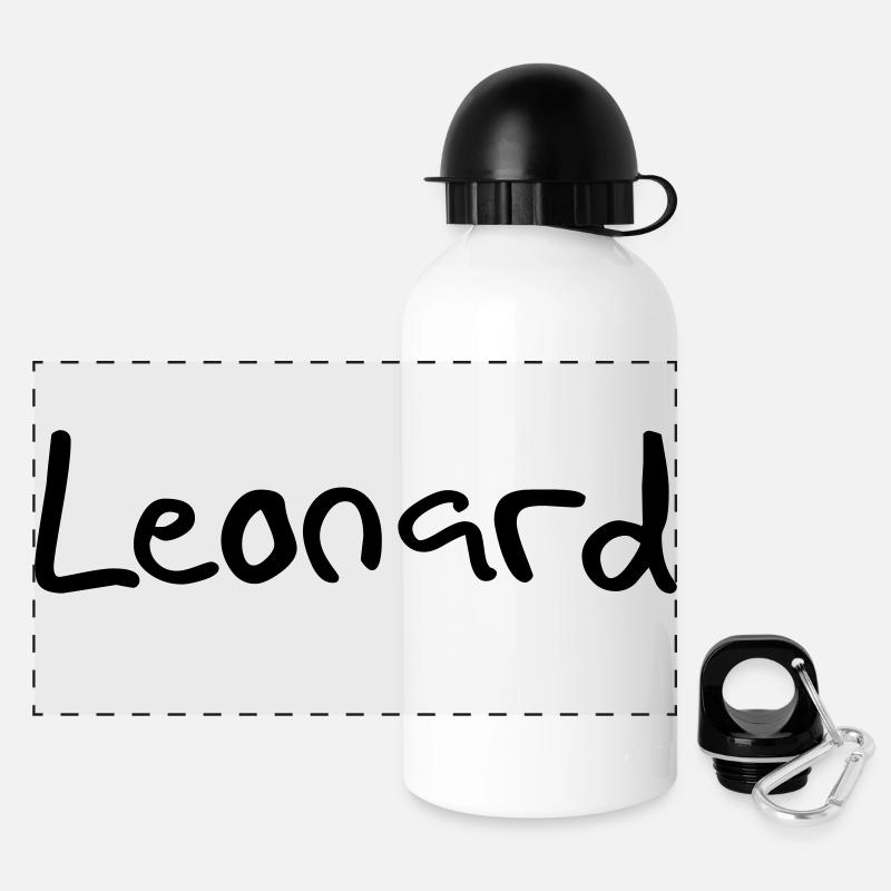 leonard - Gourde panoramique avec couvercle 500 ml - blanc