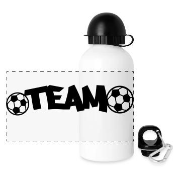 team - Gourde panoramique avec couvercle 500 ml - blanc - Devant