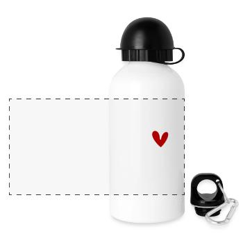 Bride - Panoramic Thermal Bottle with Lid 500 ml - white - Front