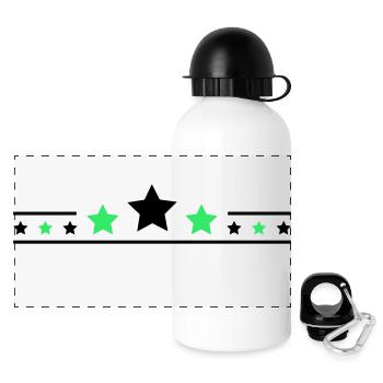 Sterne Star - Panoramic Thermal Bottle with Lid 500 ml - white - Front