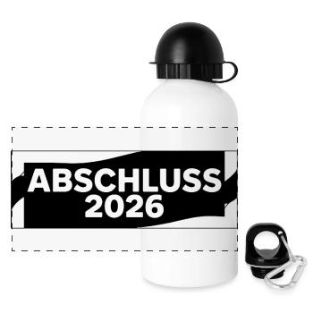 Simple Abi design - Panoramic Thermal Bottle with Lid 500 ml - white - Front