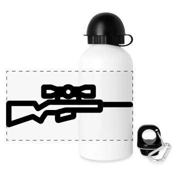 sniper - Panoramic Thermal Bottle with Lid 500 ml - white - Front
