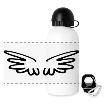 Wing - Panoramic Thermal Bottle with Lid 500 ml - white - Front