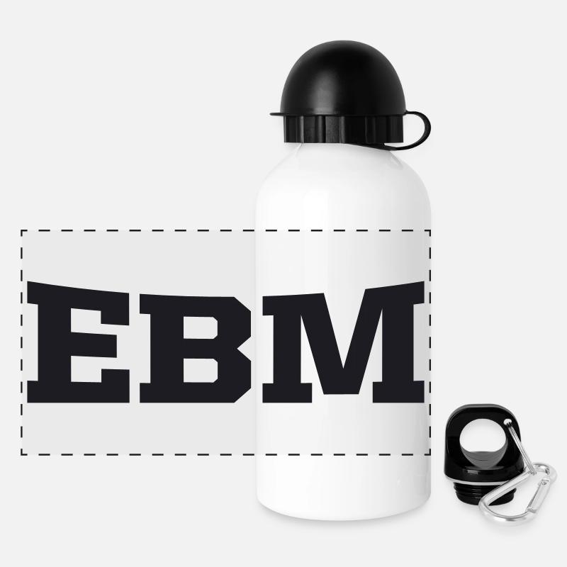 ebm - Panoramic Thermal Bottle with Lid 500 ml - white