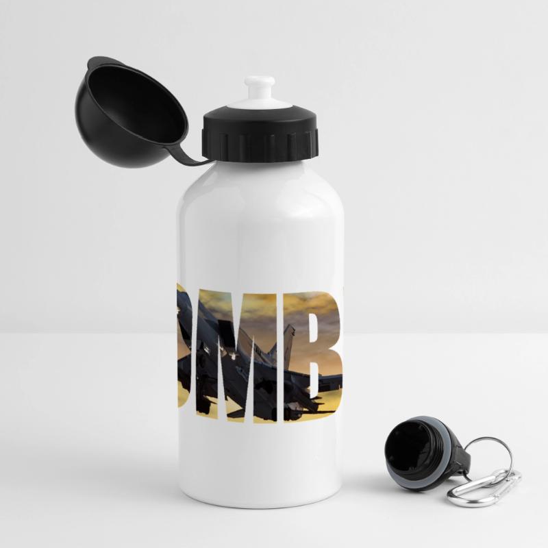 Bomber Tu-22 M3 Panoramic Thermal Bottle with Lid 500 ml