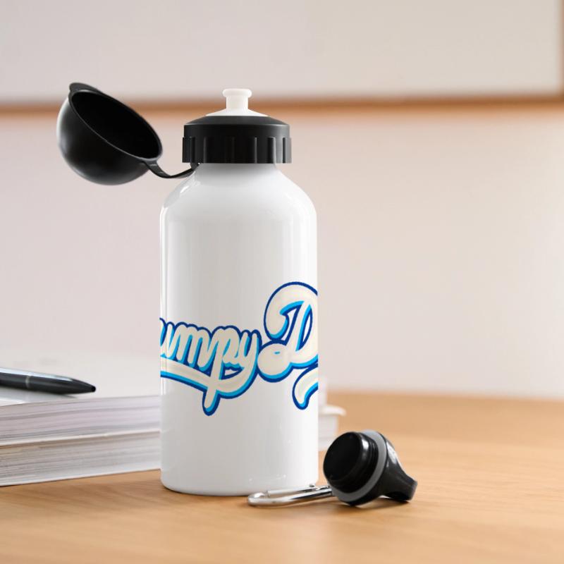 Grumpy Daddy Script - Color "Whipped Cream" Panoramic Thermal Bottle with Lid 500 ml